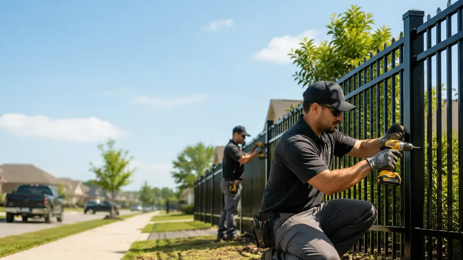 Metal Fence Installation in Tulia, TX